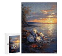 Adults Puzzles 300 PCS Jigsaws Impressionist Inspired Persistence of Memory Puzzle for Adults Toy Wall Decor Stress Reliever Difficult And Challenge 300 PCS