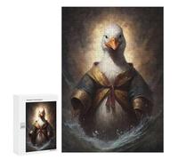 Adults Puzzles 300 PCS Jigsaws King Duck Puzzle for Adults Brain Teaser Game Analysis And Logic Parent-child Interaction 300 PCS