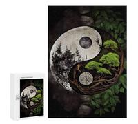 Adults Puzzles 300 PCS Jigsaws Natures Yin And Yang Jigsaw for Adults Toy Wall Decor Perfect Decoration Parent-child Interaction 300 PCS