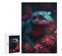 Adults Puzzles 300 PCS Jigsaws Salamander Imaginative Puzzle for Adults Brain Teaser Game Analysis And Logic Parent-child Interaction 300 PCS