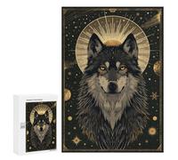 Adults Puzzles 300 PCS Jigsaws Stellar Canine Puzzle for Adults Brain Teaser Game Analysis And Logic Parent-child Interaction 300 PCS