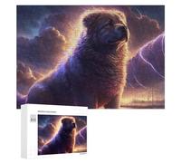 Adults Puzzles 300 PCS Jigsaws Thundering Canine Majesty -4 Teenagers Puzzles Hands-on Game Hand Speed Race Parent-child Interaction 300 PCS