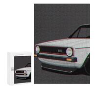 Adults Puzzles 300 PCS Jigsaws White Car Retro Puzzle for Adults Brain Teaser Game Analysis And Logic Parent-child Interaction 300 PCS