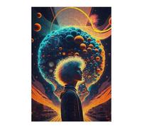 Adults Puzzles 38x26cm/1000pcs Jigsaws Neurodiversity in Art A Visual Exploration Teenagers Puzzles Hands-on Game Perfect Decoration Birthday And Unique Gifts 38x26cm/1000pcs
