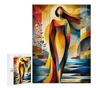Adults Puzzles 500 PCS Jigsaws Aphrodite - Cubist Minimal Mythology Abstract Adult Jigsaw Puzzle Family Games Stress Reliever Parent-child Interaction 500 PCS