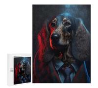 Adults Puzzles 500 PCS Jigsaws Canine Detective Puzzle for Adults Toy Wall Decor Stress Reliever Difficult And Challenge 500 PCS