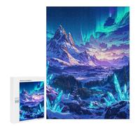 Adults Puzzles 500 PCS Jigsaws Enchanted Peaks Jigsaw for Adults Anti-Stress Toys But Fun And Humorous Parent-child Interaction 500 PCS