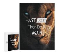 Adults Puzzles 500 PCS Jigsaws Just Do It Puzzle for Adults Brain Teaser Game Analysis And Logic Parent-child Interaction 500 PCS