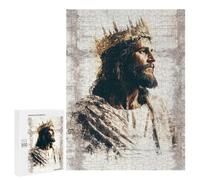 Adults Puzzles 500 PCS Jigsaws King of Kings Puzzle for Adults Brain Teaser Game Analysis And Logic Parent-child Interaction 500 PCS