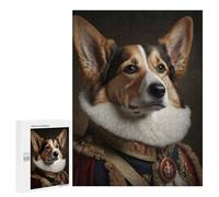 Adults Puzzles 500 PCS Jigsaws Royal Canine Portrait-3 Jigsaw for Adults Toy Wall Decor Perfect Decoration Parent-child Interaction 500 PCS
