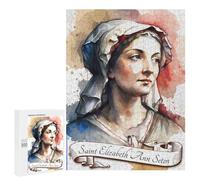 Adults Puzzles 500 PCS Jigsaws Saint Elizabeth Ann Seton Jigsaw for Adults Anti-Stress Toys But Fun And Humorous Parent-child Interaction 500 PCS