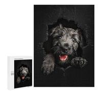 Adults Puzzles 500 PCS Jigsaws Scottish Deerhound Teenagers Puzzles Hands-on Game Hand Speed Race Parent-child Interaction 500 PCS