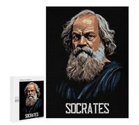 Adults Puzzles 500 PCS Jigsaws Socrates Puzzle for Adults Brain Teaser Game Analysis And Logic Parent-child Interaction 500 PCS