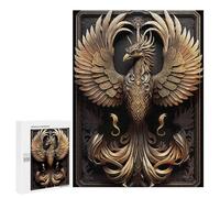 Adults Puzzles 500 PCS Jigsaws Supreme Avian Monarch Jigsaw Puzzle Fun Games But Fun And Humorous Unique Gifts for Birthday And Christmas 500 PCS