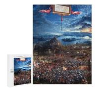 Adults Puzzles 500 PCS Jigsaws The Battle of Alexander Puzzle for Adults Brain Teaser Game Analysis And Logic Parent-child Interaction 500 PCS
