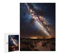 Adults Puzzles 500 PCS Jigsaws The Milky Way Galaxy Core Jigsaw Puzzle Brain Teaser Game A Work of Art Birthday And Unique Gifts 500 PCS