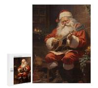 Adults Puzzles 500 PCS Jigsaws Vintage Santa Claus Xmas Puzzle for Adults Toy Wall Decor Stress Reliever Difficult And Challenge 500 PCS