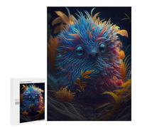 Adults Puzzles 500 PCS Jigsaws Whimsical Underwater Creature Jigsaw for Adults Toy Wall Decor Perfect Decoration Parent-child Interaction 500 PCS