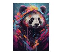 Adults Puzzles 52x38cm/1000pcs Jigsaws The Comfortable Panda 2 Jigsaw for Adults DIY Toys Home Decoration Unique Gifts for Birthday And Christmas 52x38cm/1000pcs