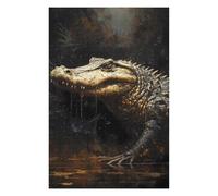 Adults Puzzles 75x50cm/1000pcs Jigsaws Aligator Magic Powers Puzzle for Adults Family Games Staycation Kill Time for Is Ideal As A Gift 75x50cm/1000pcs