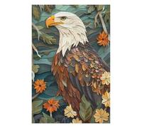 Adults Puzzles 75x50cm/1000pcs Jigsaws Eagle Flat Paper Craft Teenagers Puzzles Hands-on Game Perfect Decoration Birthday And Unique Gifts 75x50cm/1000pcs