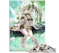 Adults Puzzles Gifts Genshin Impact Nahida 1000 Piece Jigsaw Puzzle for Adults Kids 12+ Cardboard Puzzlesunique challenge game Size: 26x38cm