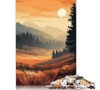 Adults Puzzles Jigsaw 1000 Pieces Jigsaw Wild Forest Puzzle Jigsaw Education Game Toys Family Decoration 1000pcs (75x50cm)