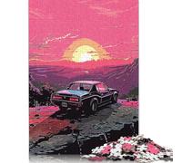 Adults Puzzles Jigsaw 500 Pieces Jigsaw Hunting on The Hill Puzzle Jigsaw Education Game Toys Family Decoration 500pcs (52x38cm)