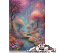 Adults Puzzles Jigsaw 500 Pieces Jigsaw Magic Kingdom Puzzle Jigsaw Education Game Toys Family Decoration 500pcs (52x38cm)