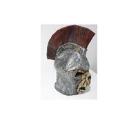 Adults Roman Soldier Skeleton Mask - Mens Roman Soldier Skeleton Mask Helmet Rubber Overhead Mask Fancy Dress Costume