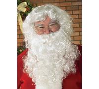 Adults Santa Claus Wig & Beard Father Christmas Fancy Dress Costume Accessory