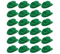 Adults Star Studded Cowboy Hat - Felt Western Style Hat with Decorative Star Studs - Classic Wild West Fancy Dress Costume Accessory for Parties Festivals Cosplay Cowgirl Events
