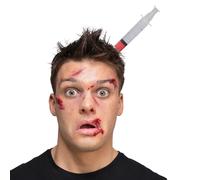 Wicked Costumes Adult Syringe In The Head Prop Fancy Dress Accessory