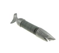 Adults Unisex Kids Children Boys Girls Novelty Stretchy Swuishy Twist Tube Stress Relief,Anxiety,Special Needs, ADHD,Autism Squishy Fun Toys Animal Creatures Sensory Noise Pop Toy Grey Shark