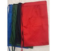 Adults Waist/Half Plain Aprons (Royal Blue)