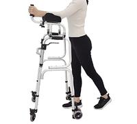 Adults Walking Training, Walker with Arm Support Walking Mobility Assistance Devices Elderly Walkers with Wheels Walking Frame Walkers for Seniors