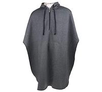 Adults Wheelchair Blankets - Fleece Hood Waterproof Cloak for Winter, Double Layer Thick Cloth Shawl - Keep Warm & Cozy - Wheelchair Cover Clothing