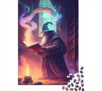Adults Wooden Jigsaw Potions Learning 500 Pieces of Jigsaw Puzzles Rectangular Puzzle Intellectual Development Game 500pcs (52x38cm)