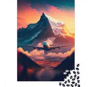 Adults Wooden Jigsaw War_plane_ 1000 Pieces of Jigsaw Puzzles Rectangular Puzzle Intellectual Development Game 1000pcs (75x50cm)