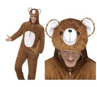 Adults Zoo Animal Bear Fancy Dress Costume Mens Ladies World Book Day