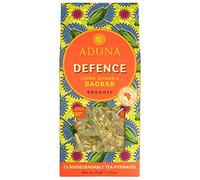 Aduna Defence African Super-Tea with Natural Baobab, Lemon & Ginger - 15 Biodegradable Tea Pyramids,single pack