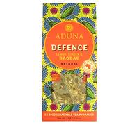 Aduna Defence African Super-Tea with Natural Baobab, Ginger & Lemon - 15 Biodegradable Tea Pyramids (15 Pyramids x 6 Packs)