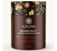 Aduna Organic Good Gut Superfood Blend | 100% Natural Stir-in Blend With 10+ Superfoods for Digestion, Gut Health & Prebiotic Fibre | Vegan Powder for Smoothies, Porridge & Yoghurt | 250g