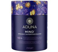 Aduna Advanced Superfood Mind Blend | 100% Organic Powder for Smoothies/Shakes & Yoghurt | 250g Resealable and Recyclable Pack