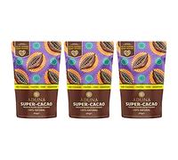 Aduna Organic Super-Cacao Powder | 100% Pure Raw Cacao for Heart Health & Energy Support | Natural Vegan Source of Magnesium, Flavanols & Iron | Superfood for Hot Chocolate, Baking & More | 3 x 275g