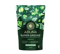 Aduna Organic Super Greens Blend | 100% Natural Superfood Powder for Immune Support & Energy | Stir-in Blend with 10+ Superfoods, Moringa & More | Vegan Powder for Smoothies, Shakes & Yoghurt | 250g