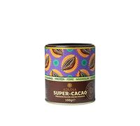 Aduna Super-Cacao Powder | Natural Raw Cocoa Powder | Natural High Flavanol Cacao for Heart Health & Gut Health | Vegan Chocolate for Hot Chocolate, Smoothies, Oats & Baking | 100g Resealable Pack