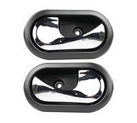Adunsiaoto 2 Pieces Car Interior Door Handle, Automotive Interior Door Handles Chrome Plated, Left/Right Handle 8200733848 8200733847, 8200733847 8200733848 Left & Right Inside Inner Door Knob