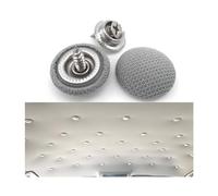 Adunsiaoto 62 Pieces Car-Roof Repair Kit, Car Roof Headliner Repair Kit, Car Interior Ceiling Cloth Auto Headliner Repair Buttons, Headliner-Repair Button Car Roof Snap Retainer Auto Parts(Grey)