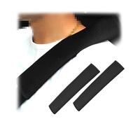 Adunsiaoto Car Seat Belt Harness Pads, Universal Car Safety Seat Belt Strap Shoulder Neck Protector Pad, Soft and Comfortable Car Seat Belt Harness Pads Strap Covers, For Adults Kids(Black)